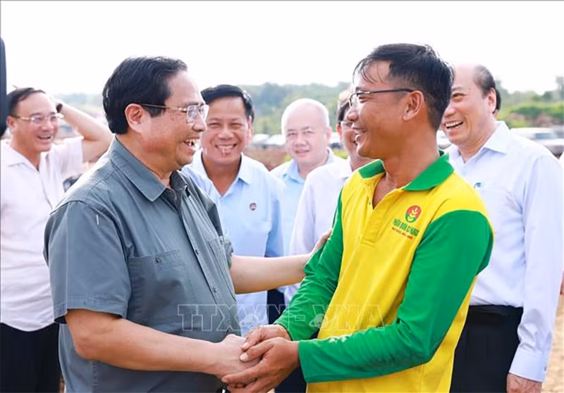 Thủ tướng Phạm Minh Chính kiểm tra dự án cao tốc Khánh Hòa - Buôn Ma Thuột -0