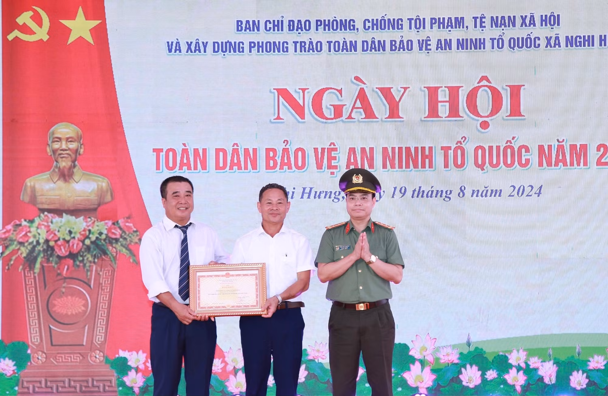 Lan toả ý nghĩa ngày hội toàn dân bảo vệ An ninh Tổ quốc tại Nghệ An -0