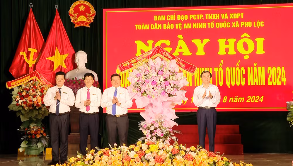 Ngày hội Toàn dân bảo vệ an ninh Tổ quốc năm 2024 tại xã Phú Lộc, huyện Nho Quan -0