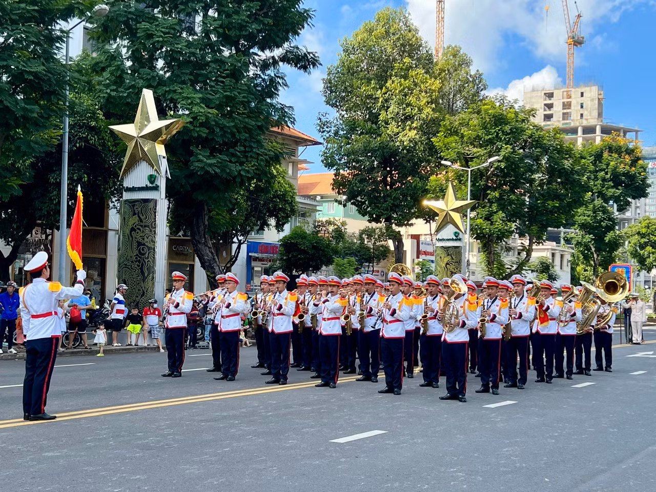 Chương trình đặc biệt biểu diễn võ thuật, diễu hành kỵ binh và nhạc kèn CAND -0