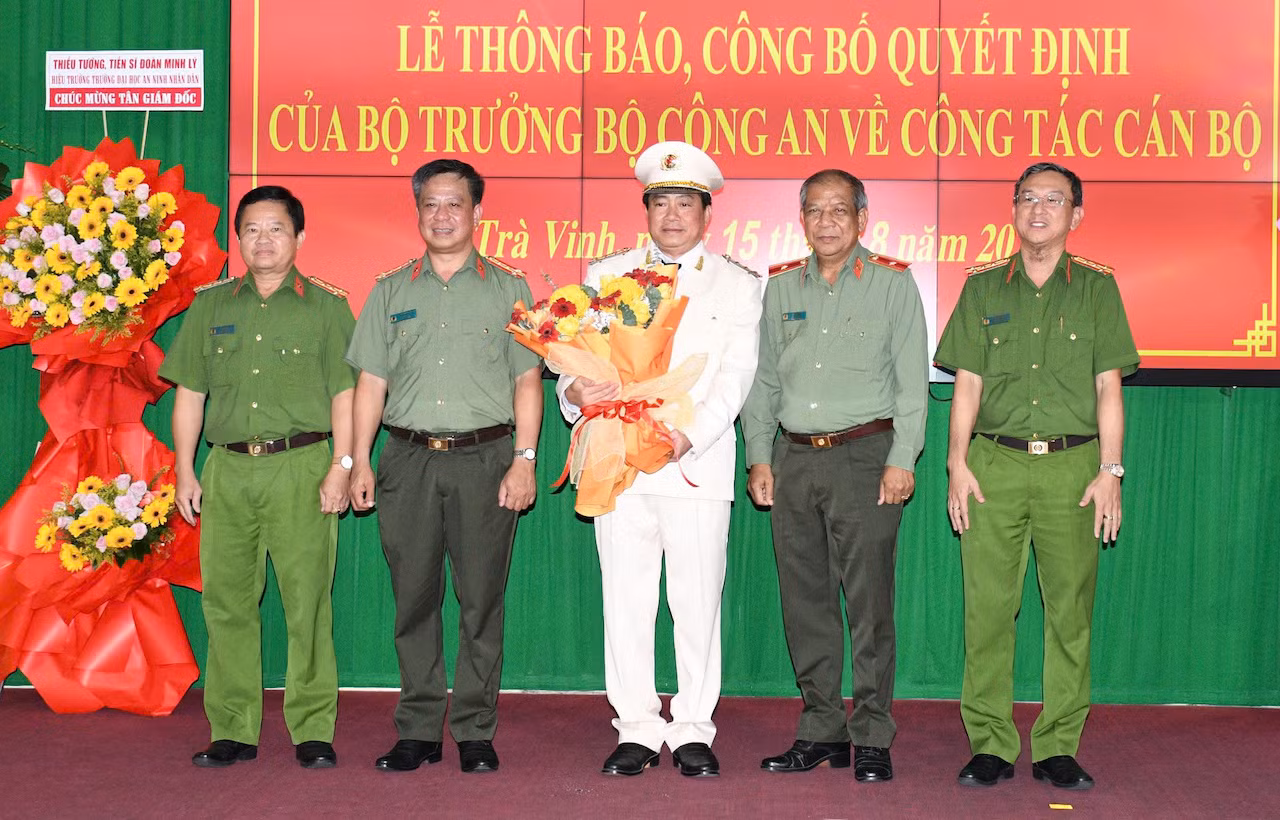 Đại tá Nguyễn Thanh Hải được bổ nhiệm làm Giám đốc Công an tỉnh Trà Vinh -0