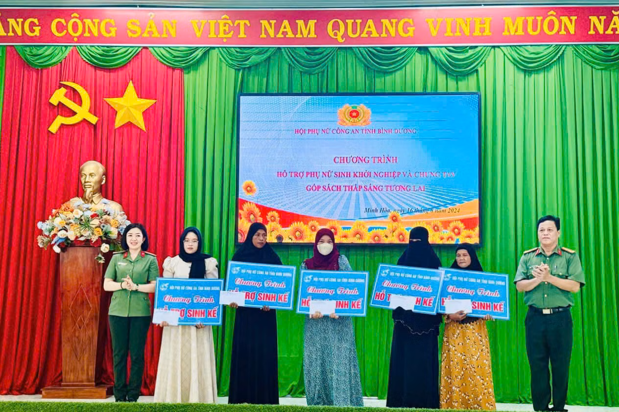 Phụ nữ Công an Bình Dương với những hoạt động thiết thực, ý nghĩa -0