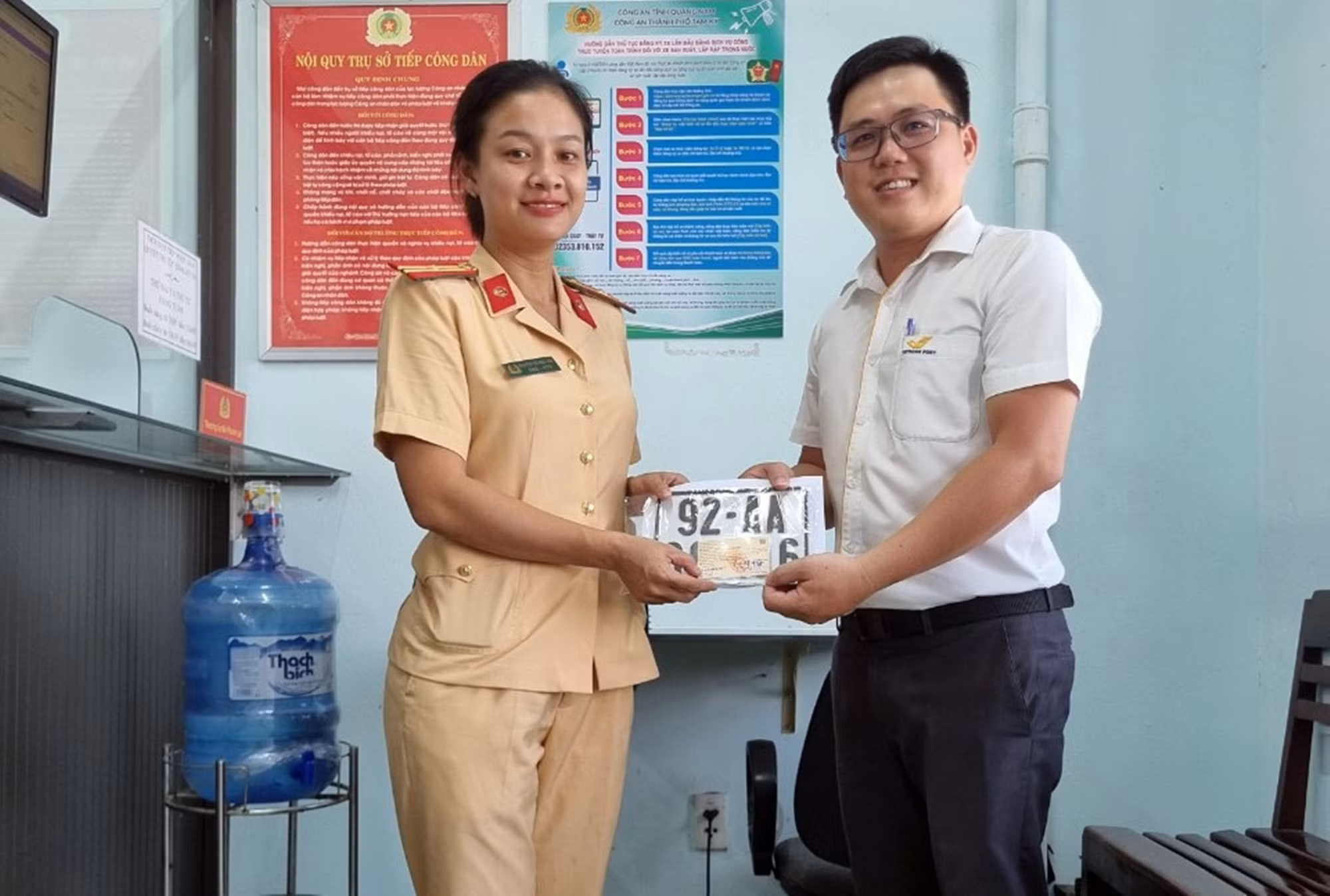 Quảng Nam triển khai đăng ký xe bằng dịch vụ công toàn trình -0