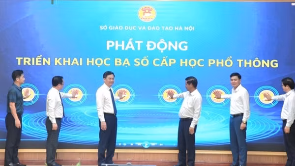 Hà Nội sắp triển khai học bạ số ở tất cả các trường phổ thông