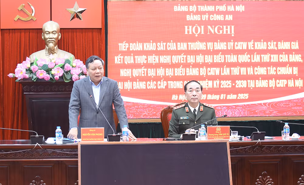 Công an Thủ đô làm tốt công tác kiểm tra, giám sát, thi hành kỷ luật Đảng -0