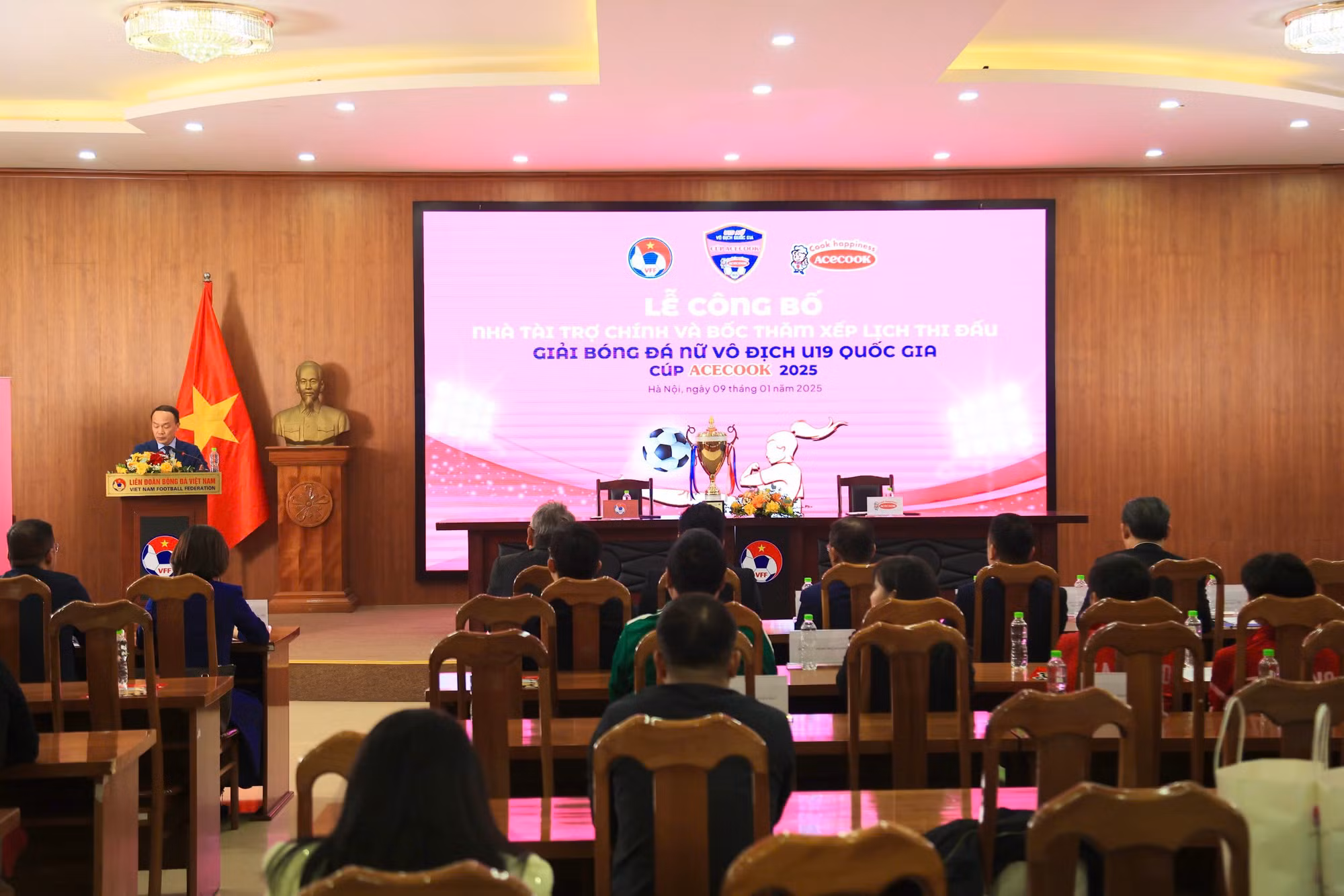 Bốc thăm giải Bóng đá nữ Vô Địch U19 Quốc Gia 2025 -0