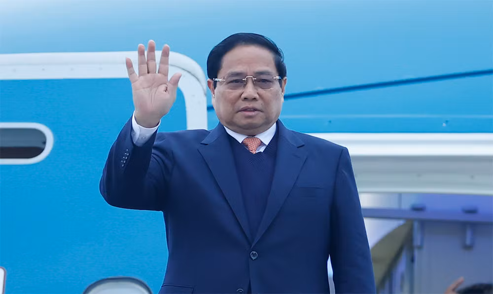 Thủ tướng Phạm Minh Chính lên đường thăm, làm việc tại Lào -0