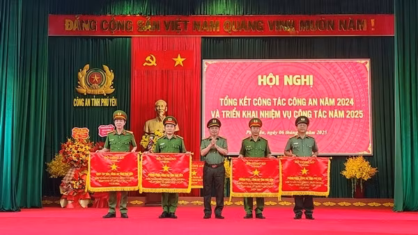 Công an tỉnh Phú Yên triển khai nhiệm vụ công tác năm 2025
