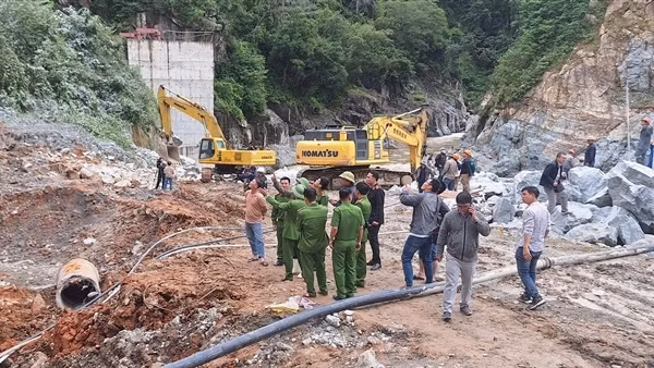Tìm thấy thi thể cuối cùng trong vụ tai nạn tại Thủy điện Đăk Mi 1