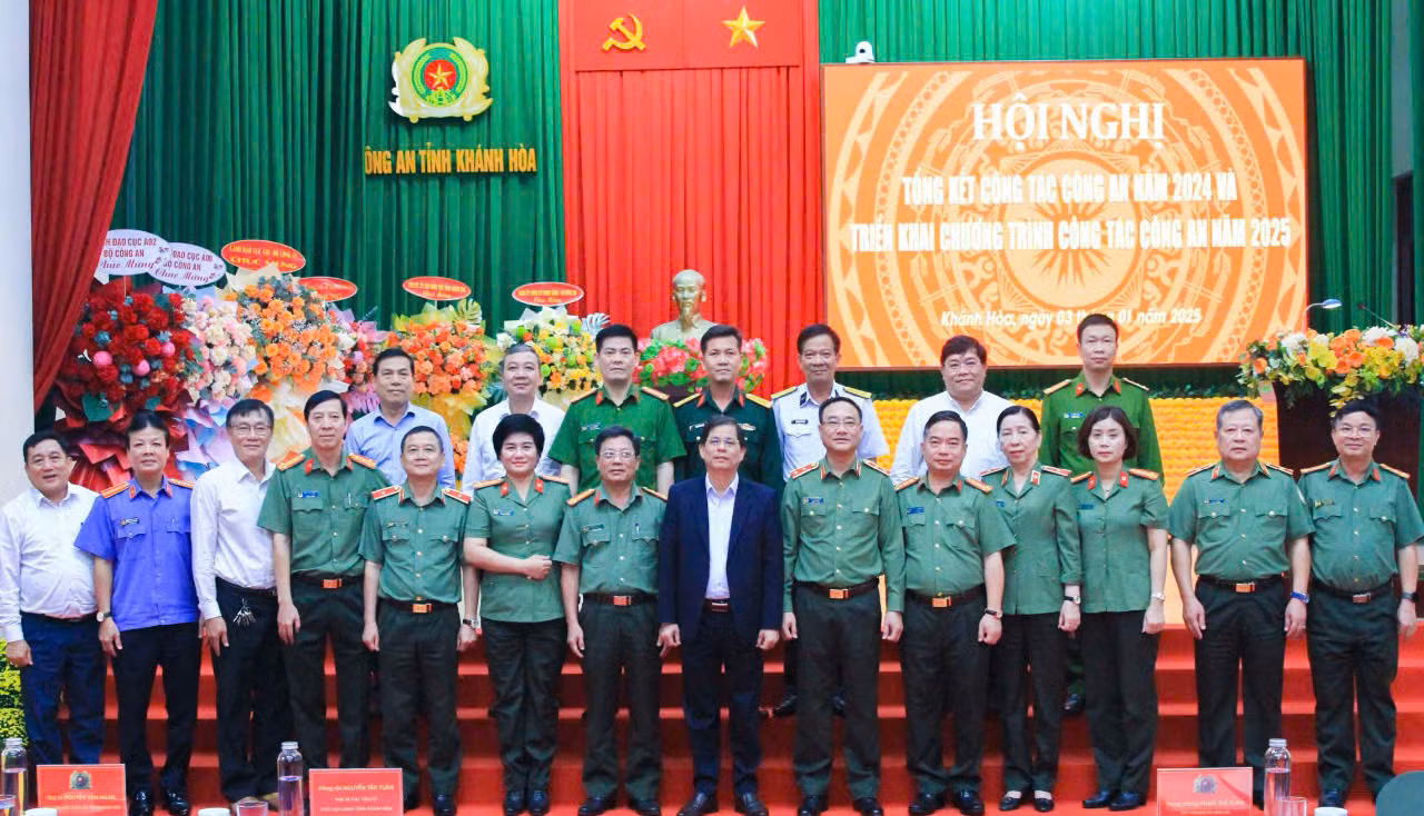 Công an tỉnh Khánh Hòa tổng kết công tác năm 2024 và triển khai nhiệm vụ năm 2025 -0