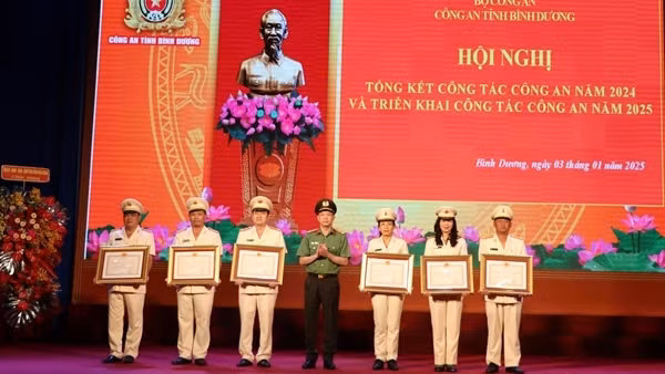 Công an tỉnh Bình Dương kéo giảm 6% tội phạm