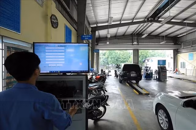 Cấp giấy chứng nhận kiểm định điện tử cho xe ôtô -0