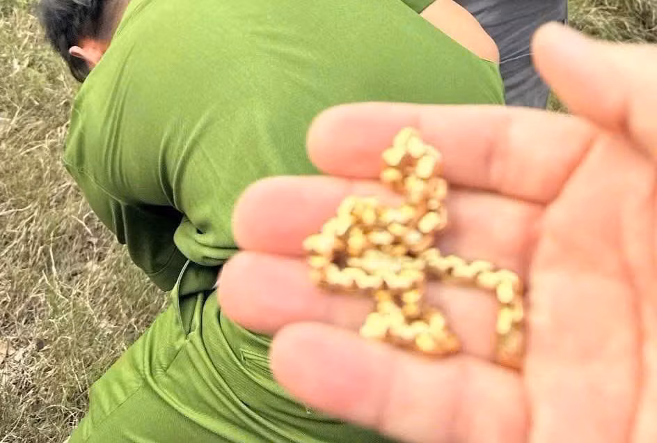 Cảnh sát giao thông bắt giữ đối tượng cướp giật dây chuyền -0
