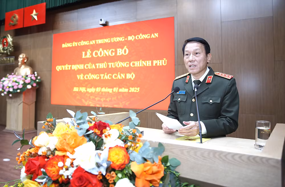 Thiếu tướng Đặng Hồng Đức được bổ nhiệm giữ chức Thứ trưởng Bộ Công an -0