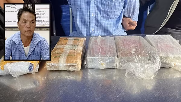 Bắt đối tượng cùng 6 bánh heroin và 12 nghìn viên ma túy