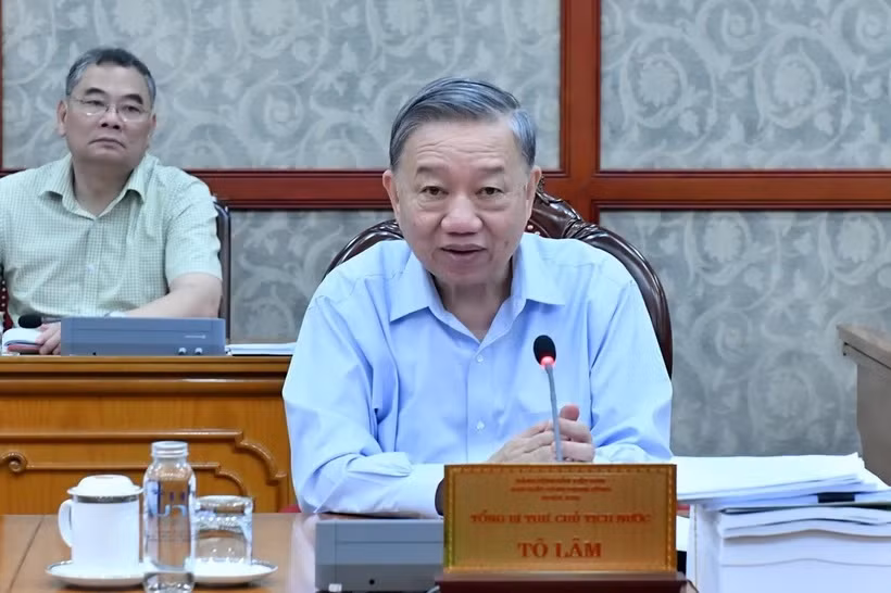 Tổng Bí thư, Chủ tịch nước chủ trì họp Bộ Chính trị về Quy hoạch TP Hồ Chí Minh -0