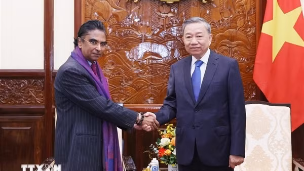 Tổng Bí thư, Chủ tịch nước Tô Lâm tiếp Đại sứ Sri Lanka đến chào từ biệt