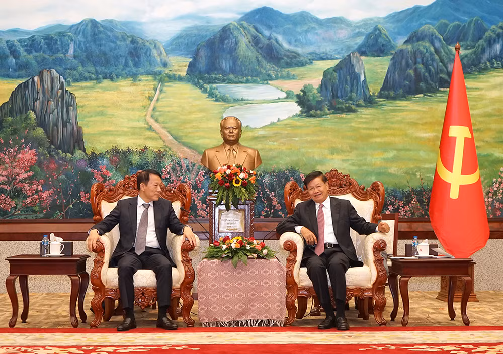Tiếp tục vụ đắp mối quan hệ hữu nghị vĩ đại, đoàn kết đặc biệt Việt Nam - Lào -0