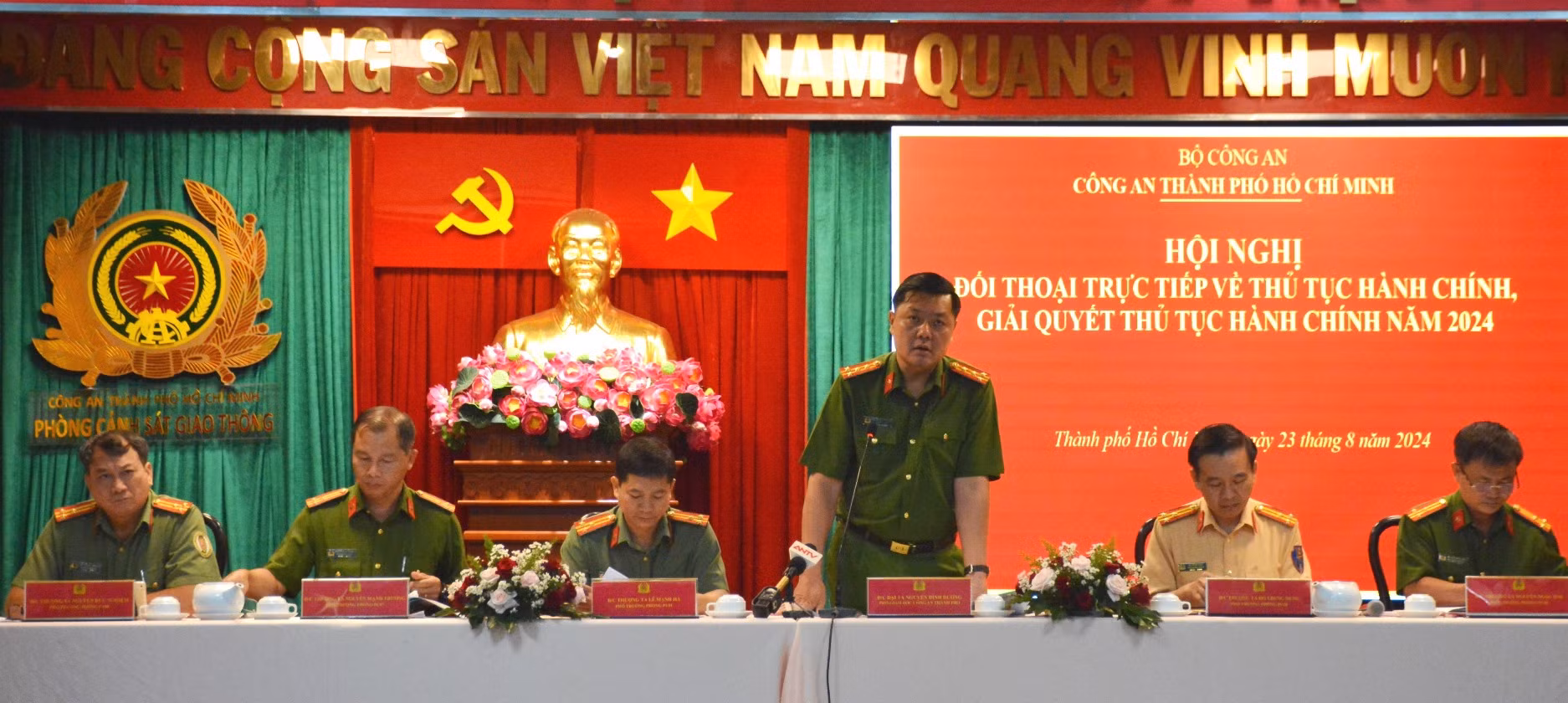 Công an TP Hồ Chí Minh nâng cao chất lượng công tác giải quyết thủ tục hành chính -0