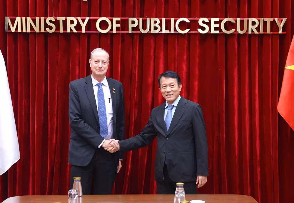 Thúc đẩy hơn nữa hợp tác giữa Bộ Công an Việt Nam với các cơ quan chức năng Israel -0