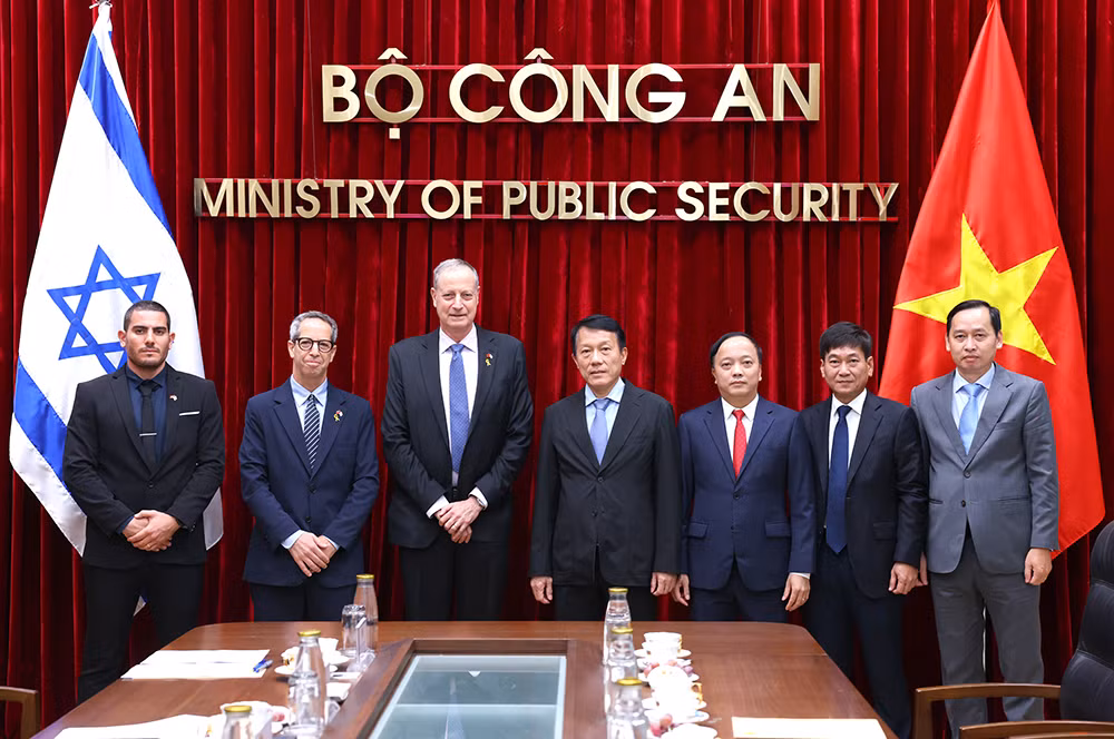 Thúc đẩy hơn nữa hợp tác giữa Bộ Công an Việt Nam với các cơ quan chức năng Israel -0