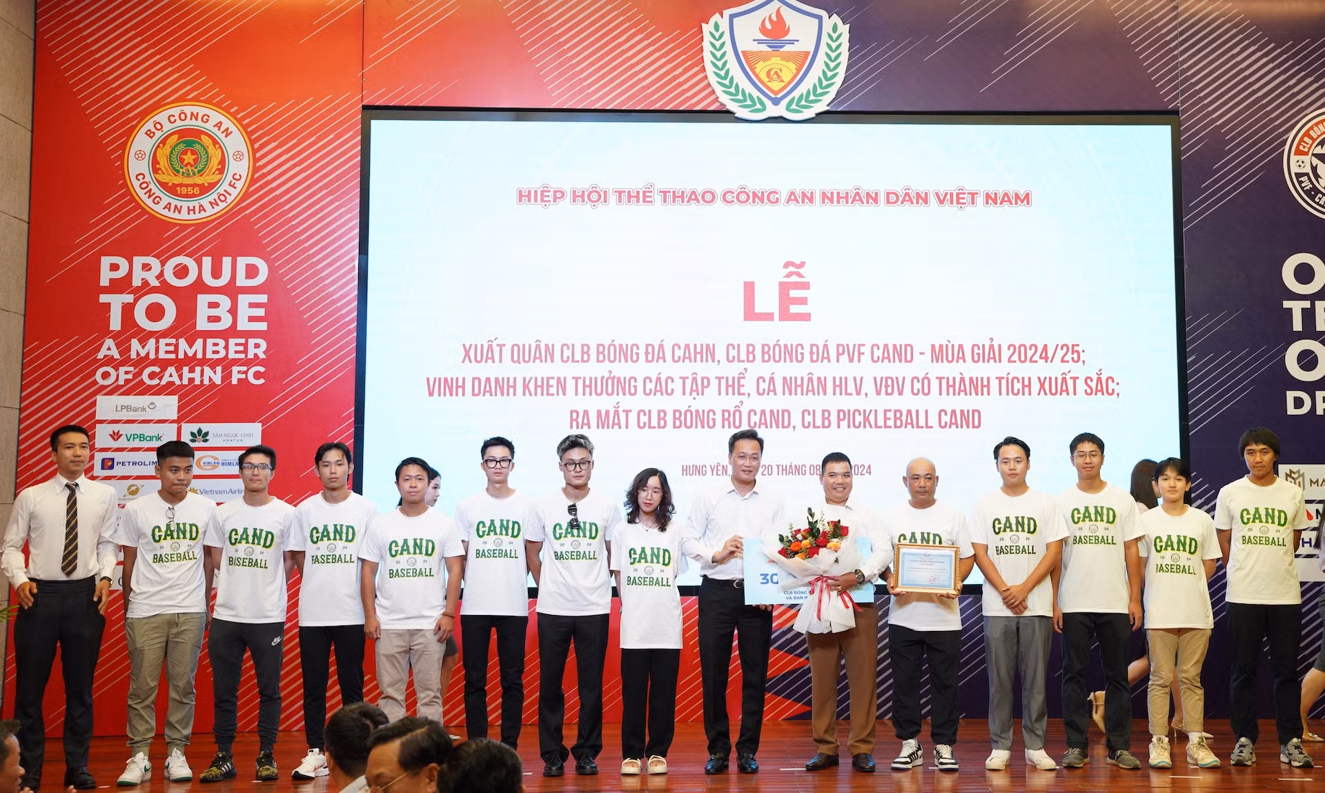 CLB Bóng đá Công an Hà Nội, CLB Bóng đá PVF-CAND xuất quân mùa giải 2024-2025 -0