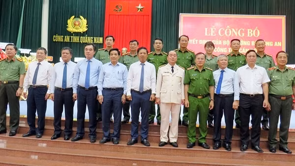 Đại tá Nguyễn Hữu Hợp giữ chức vụ Giám đốc Công an tỉnh Quảng Nam