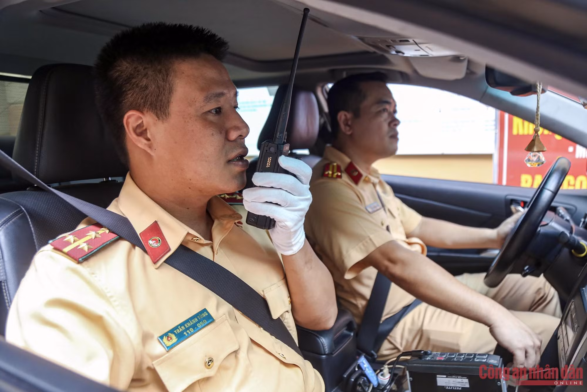CSGT Thủ đô với hành trình 12 giờ bảo vệ 