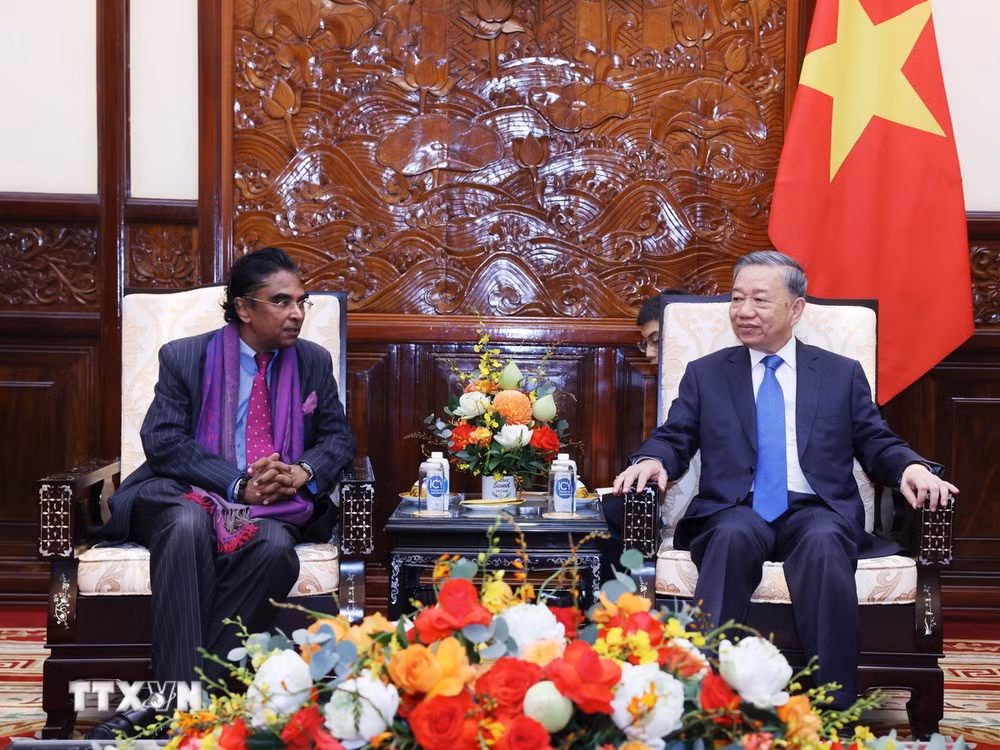 Tổng Bí thư, Chủ tịch nước Tô Lâm tiếp Đại sứ Sri Lanka đến chào từ biệt -0