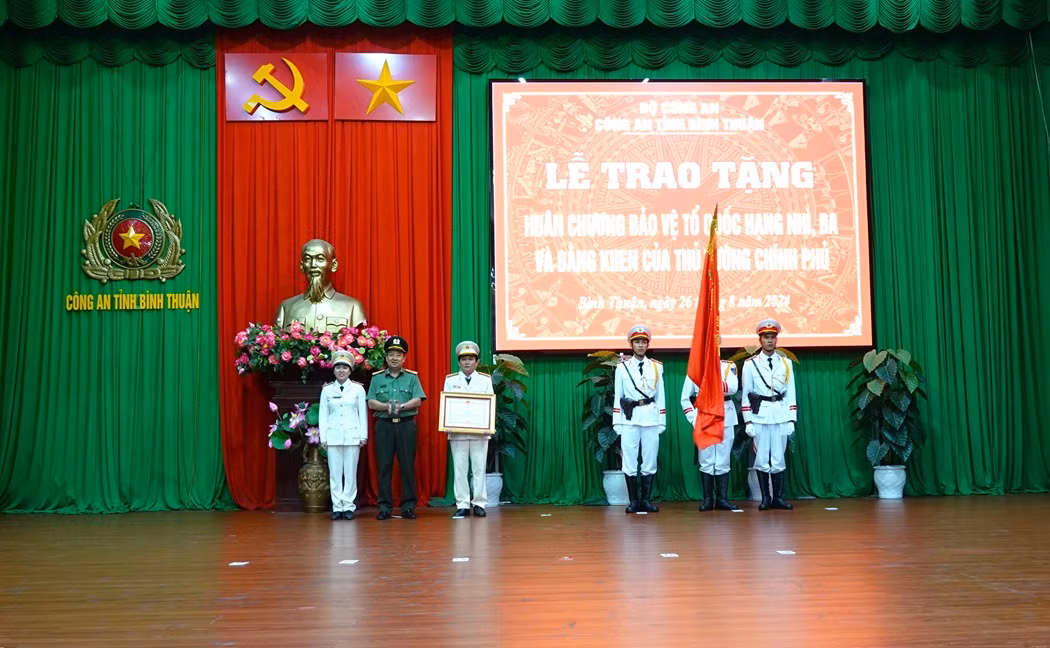 Nhiều tập thể, cá nhân Công an tỉnh Bình Thuận được khen thưởng cấp Nhà nước -0