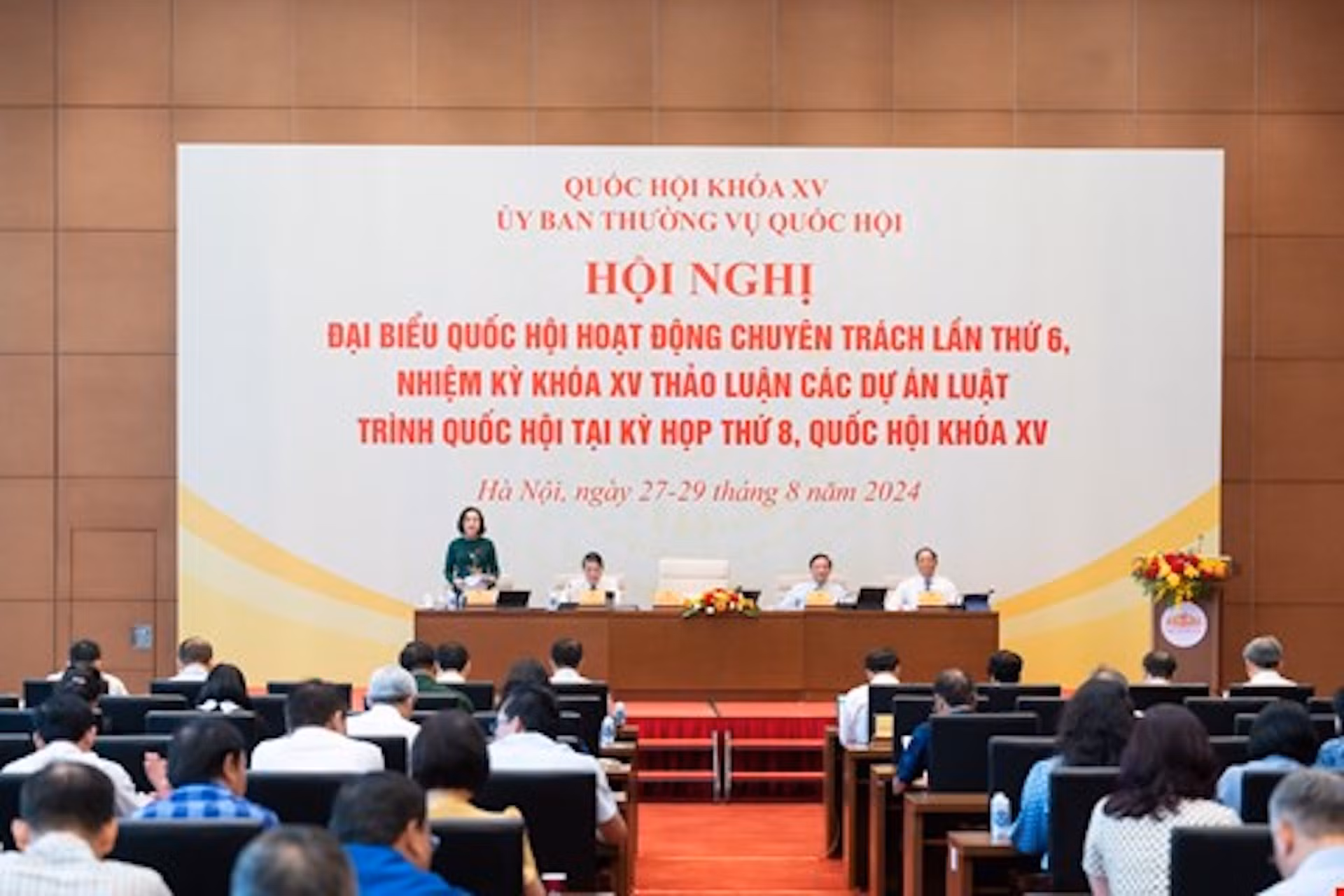 Bế mạc Hội nghị đại biểu Quốc hội hoạt động chuyên trách lần thứ 6 -0