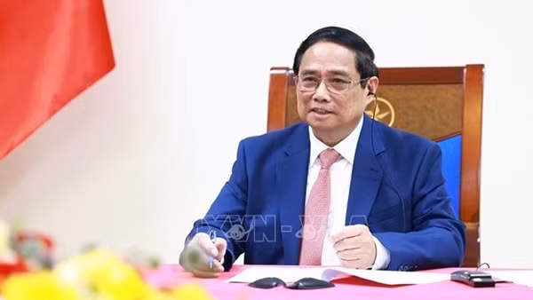 Thủ tướng Phạm Minh Chính điện đàm với Thủ tướng Thái Lan Paetongtarn Shinawatra