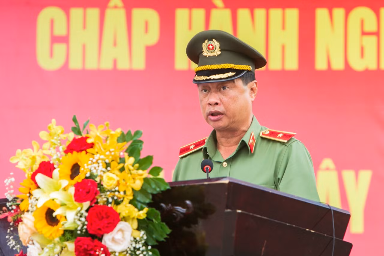 Bảng thi số 7 khai mạc Hội thi điều lệnh, bắn súng, võ thuật -0