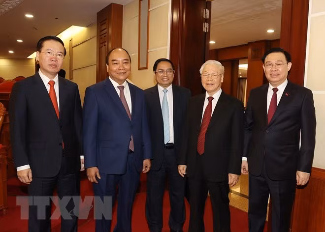 Khai mạc Hội nghị lần thứ năm Ban Chấp hành Trung ương Đảng khóa XIII -0
