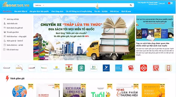 Trợ giá sách tới 80% vào 20h ngày 8/5 tại Hội Sách trực tuyến quốc gia -0