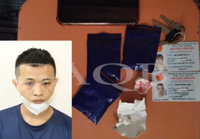 Bắt đối tượng thuê phòng trọ để bán ma tuý -0