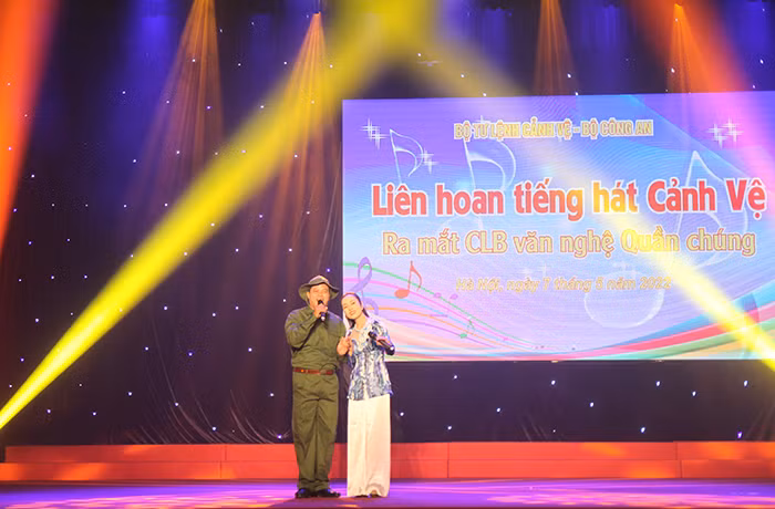 Lan tỏa tiếng hát người chiến sĩ Cảnh vệ CAND -6