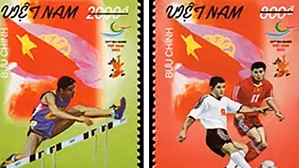 Phát hành bộ tem “Đại hội Thể thao Đông Nam Á lần thứ 31 - SEA Games 31”