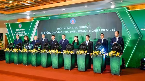 Khai trương hệ thống giao dịch trái phiếu doanh nghiệp riêng lẻ