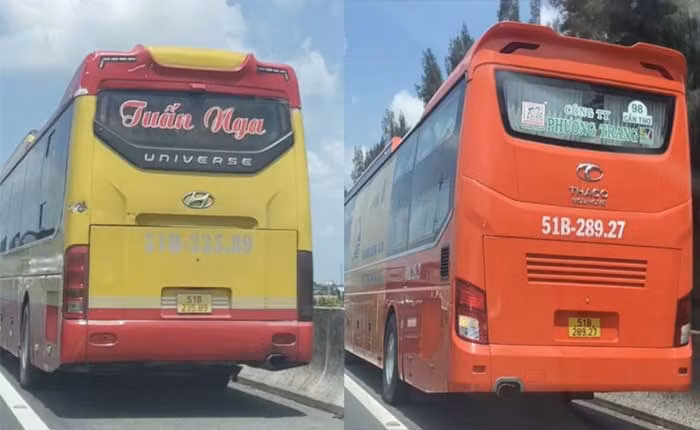 Xử lý hàng loạt ô tô “đi nhầm” làn khẩn cấp cao tốc TP Hồ Chí Minh- Mỹ Thuận -0