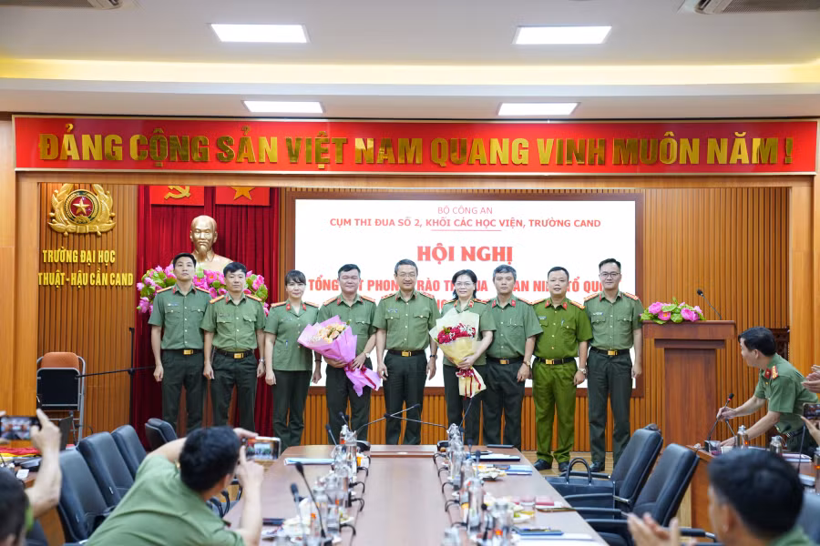 Cụm thi đua số 2 các học viện, trường CAND tổng kết phong trào thi đua 