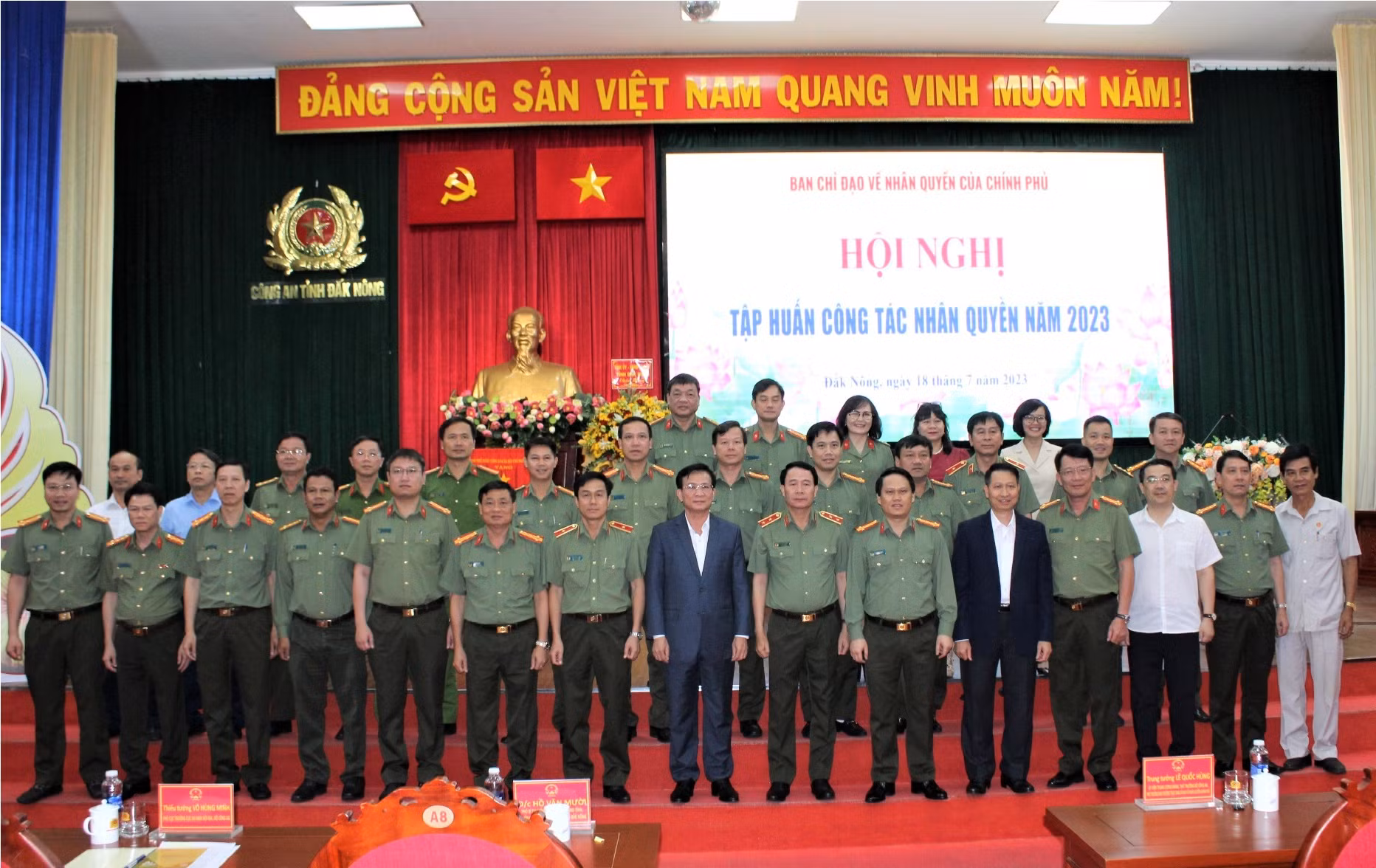 Hội nghị tập huấn về công tác Nhân quyền năm 2023 -0