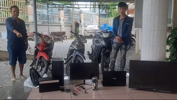 Nhóm con nghiện gây ra 6 vụ trộm cắp