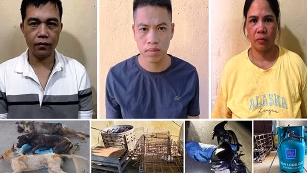 Tuần tra đêm, bắt giữ ổ nhóm chuyên trộm chó