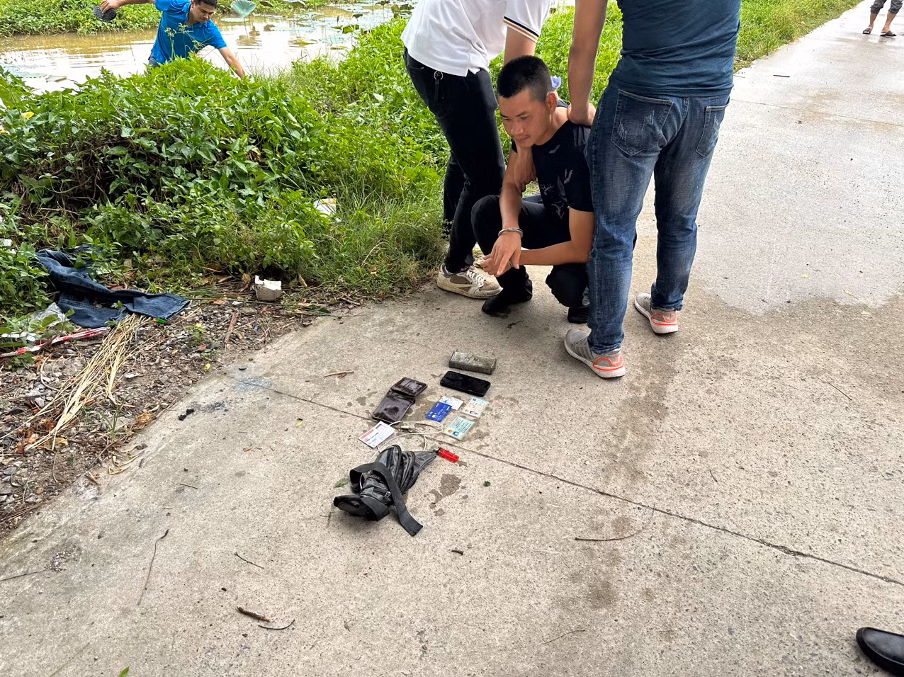 Truy bắt đối tượng giết người, cướp tài sản tại Đông Anh -1