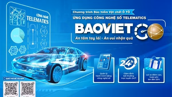 BAOVIET GO ra mắt - Bảo hiểm xe ôtô ứng dụng công nghệ số lần đầu tiên tại Việt Nam