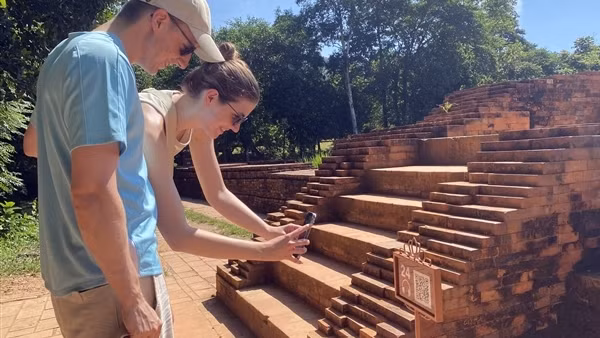 Khai trương sản phẩm thuyết minh đa ngôn ngữ tại Khu đền tháp Mỹ Sơn