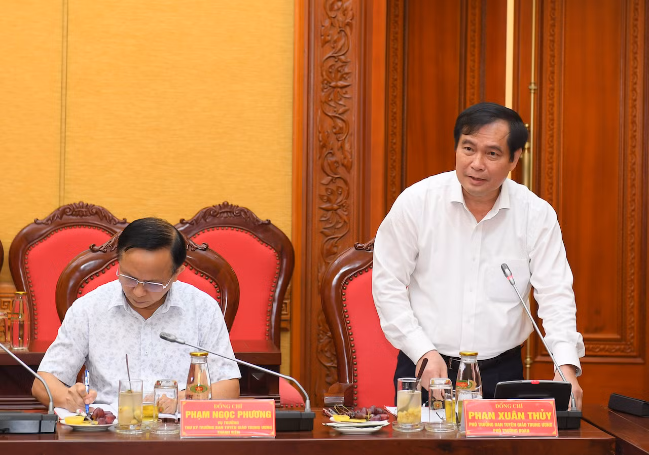 Đoàn kiểm tra của Ban Bí thư triển khai kiểm tra Ban Thường vụ Đảng uỷ Công an Trung ương -0