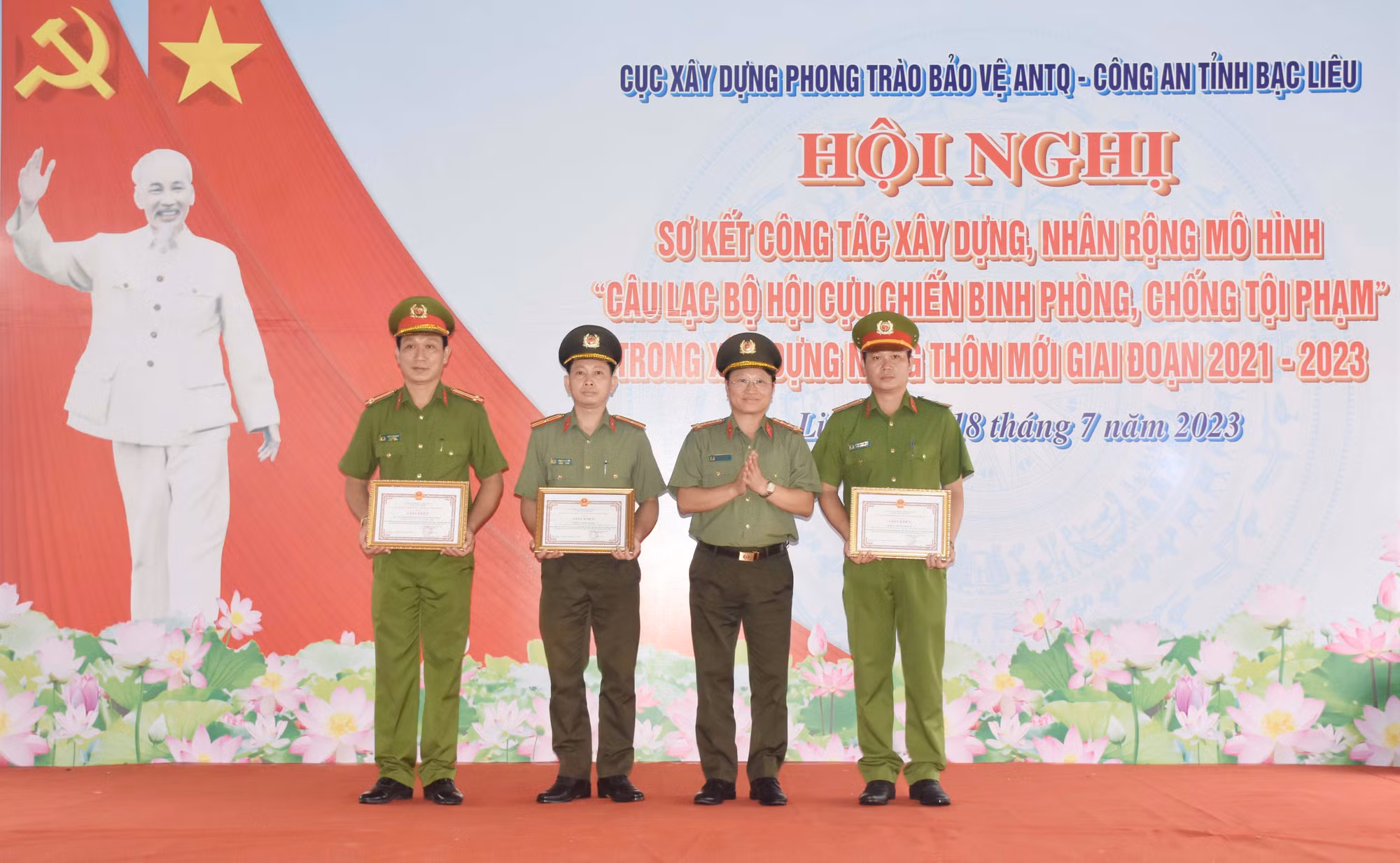 Nhân rộng mô hình Hội Cựu chiến binh phòng, chống tội phạm ở Bạc Liêu -0
