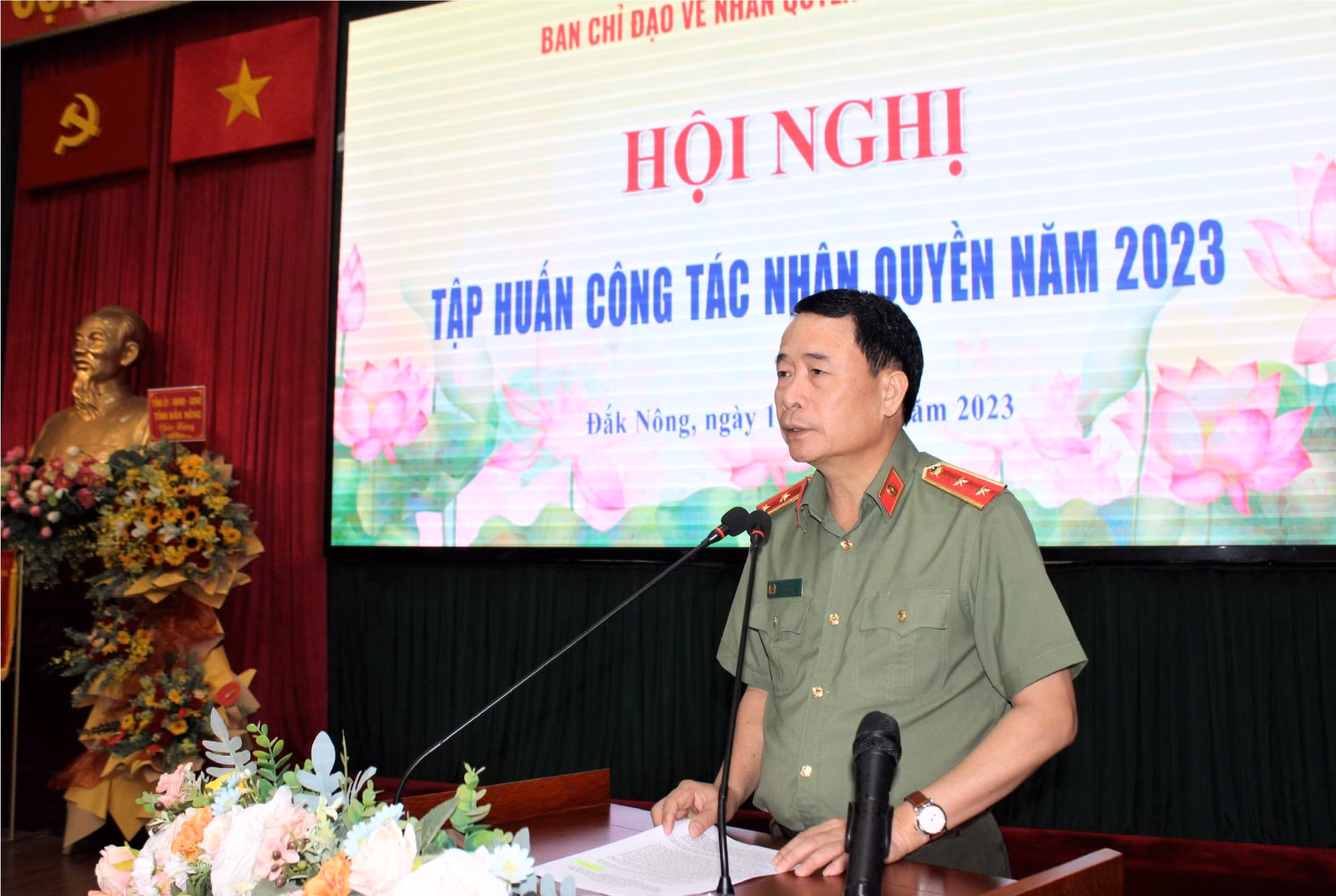 Hội nghị tập huấn về công tác Nhân quyền năm 2023 -0